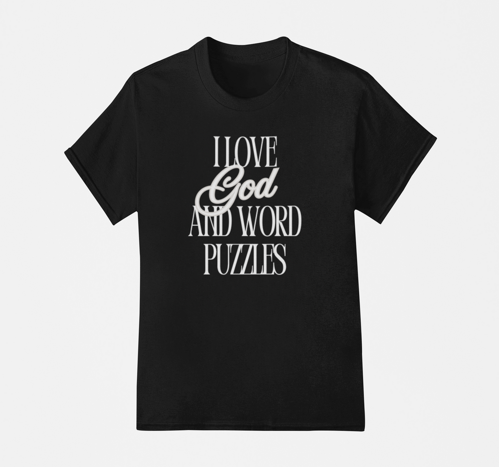 I Love God & Word Puzzles