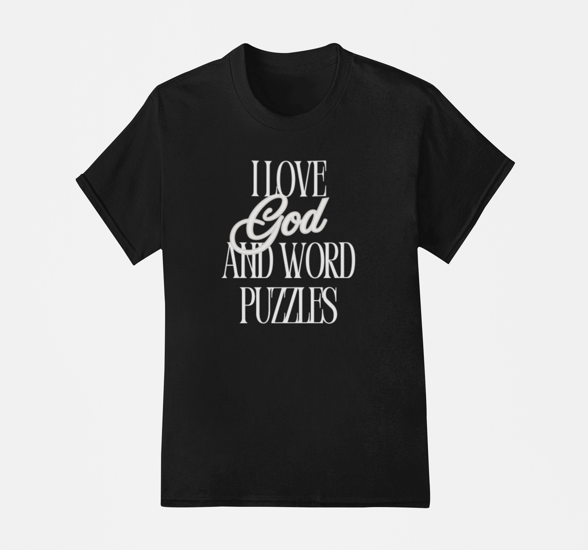 I Love God & Word Puzzles
